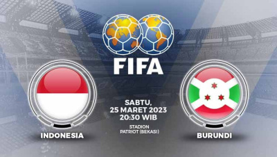 Timnas Indonesia melawan Burundi pada FIFA matchday 