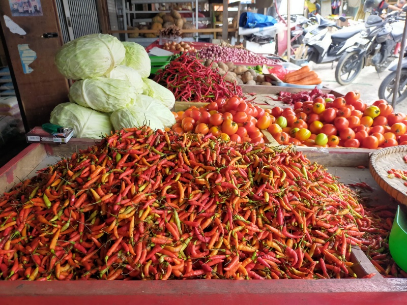 Harga cabai rawit mulai merangkak naik menjelang bulan suci Ramadan 1444 H pada Rabu (15/3). FOTO: M Rusman 