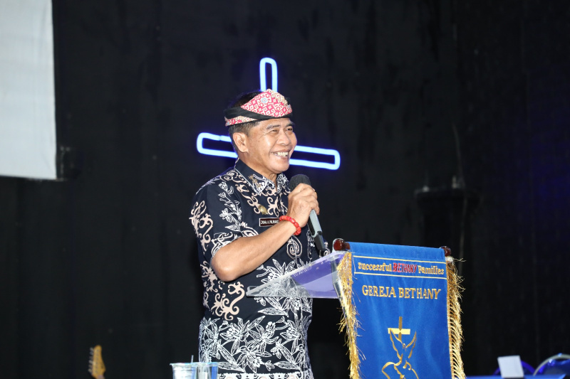 Gubernur Kaltara, DR (HC) H Zainal A Paliwang, M.Hum menghadiri Rakerprov PGPI se-Kaltara, Senin (20/5) malam