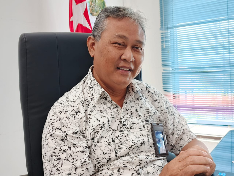 Kepala PT Pelni Cabang Nunukan, Sudjito. FOTO; BT.Com