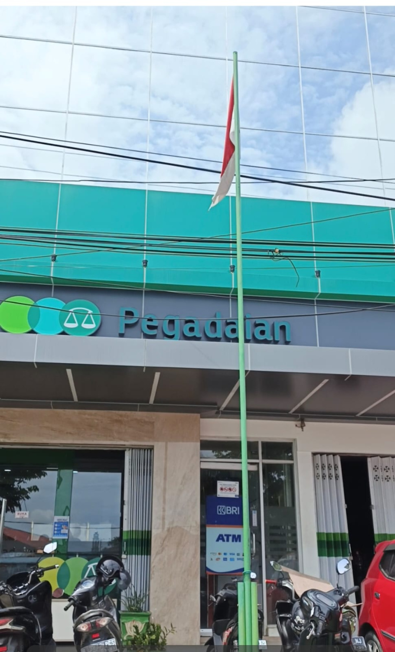 Kantor Cabang Pegadaian Nunukan di Jalan Pelabuhan Baru Kelurahan Nunukan Timur, Rabu (10/7). FOTO: BT.com