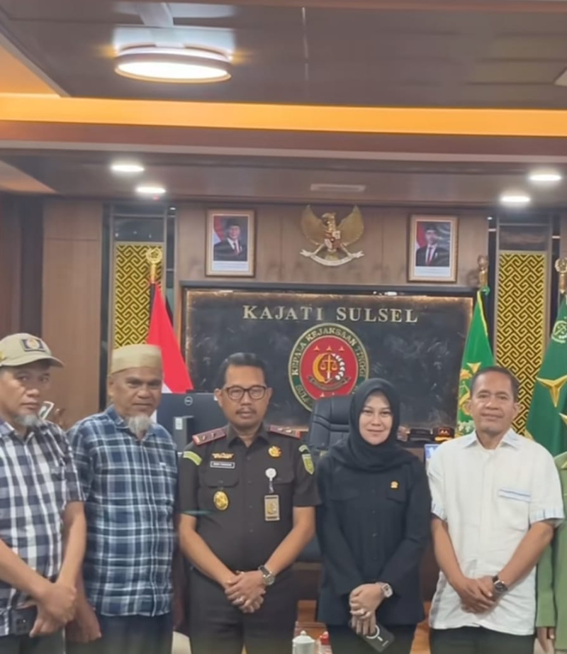 FOTO: Akun Tiktok Kejati Sulsel