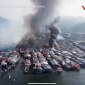 FOTO: Sreenshot Viva News dan video Balai Bomba Sandakan