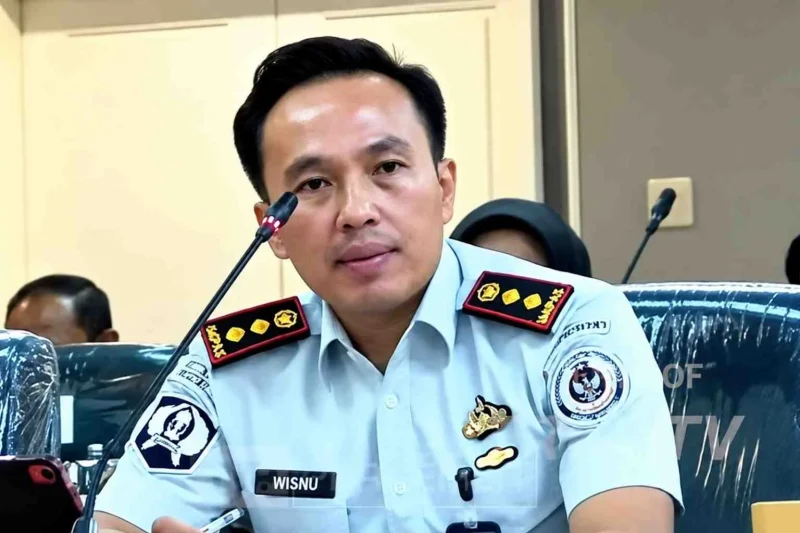Eks Kepala Lapas Kelas IIA Cibinong Wisnu Hani Putranto