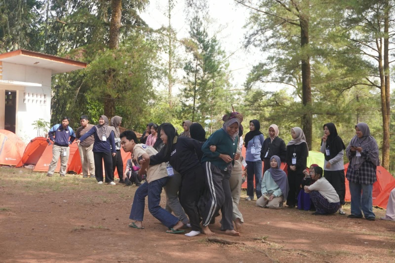 Suasana keseruan peserta pada DJMTD 2025 di Malino Kabupaten Gowa. (FOTO: Dok. Profesi).